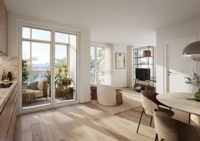 Neubau Wien, 15. Bezirk, Rudolfsheim-Fünfhaus, 2.0 Zimmer, 34 m² — Bild 3